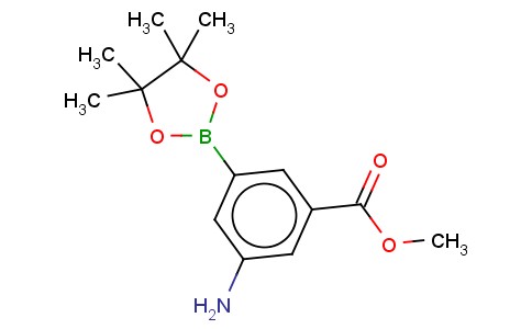 3-AMINO-5-METHOXYCARBONYLPHENYLBORONIC ACID, PINACOL ESTER